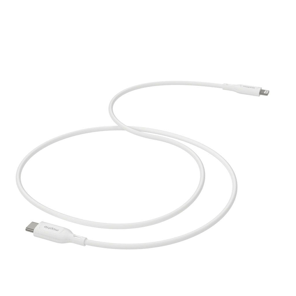mophie essentials Lightning to USB-C | charging cable (1M) Blanc
