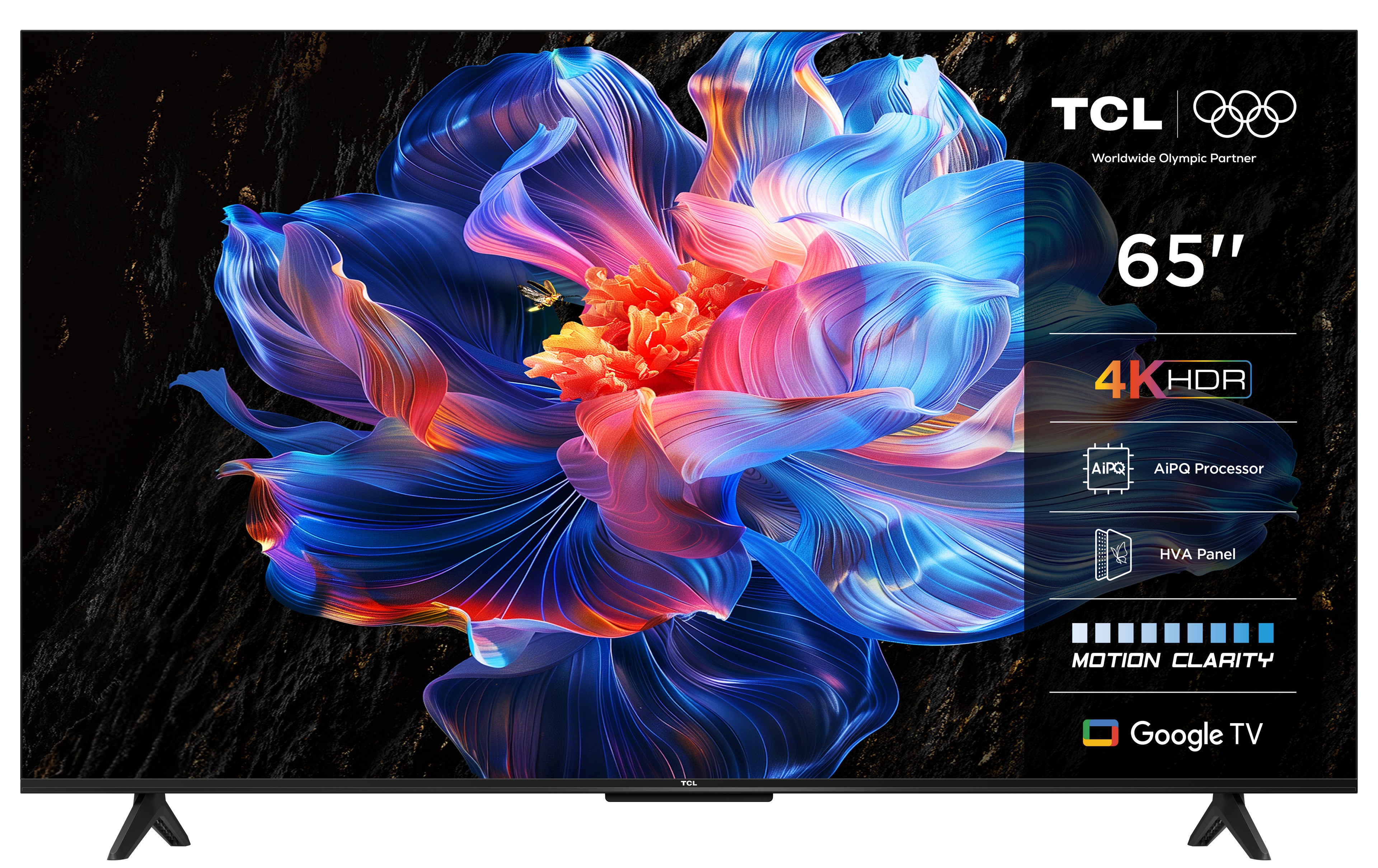 TCL 65P69K TV 165,1 cm (65") 4K Ultra HD Smart TV Wifi Noir