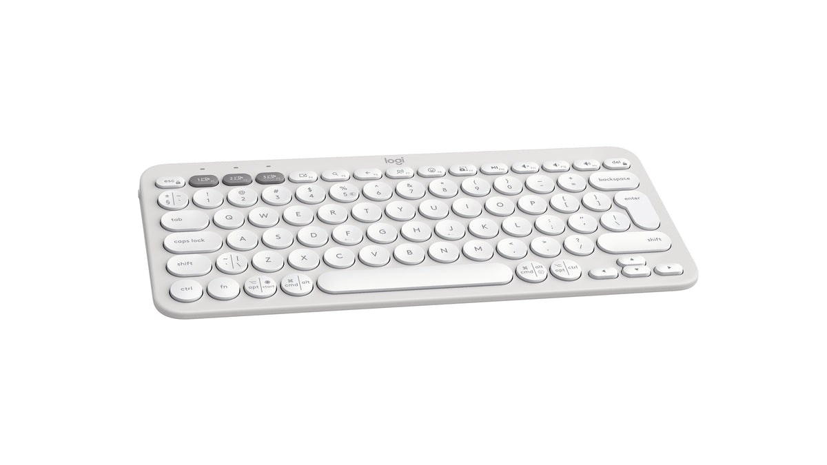 Logitech Pebble Keys 2 K380s Tastatur Saks Trådløs US International