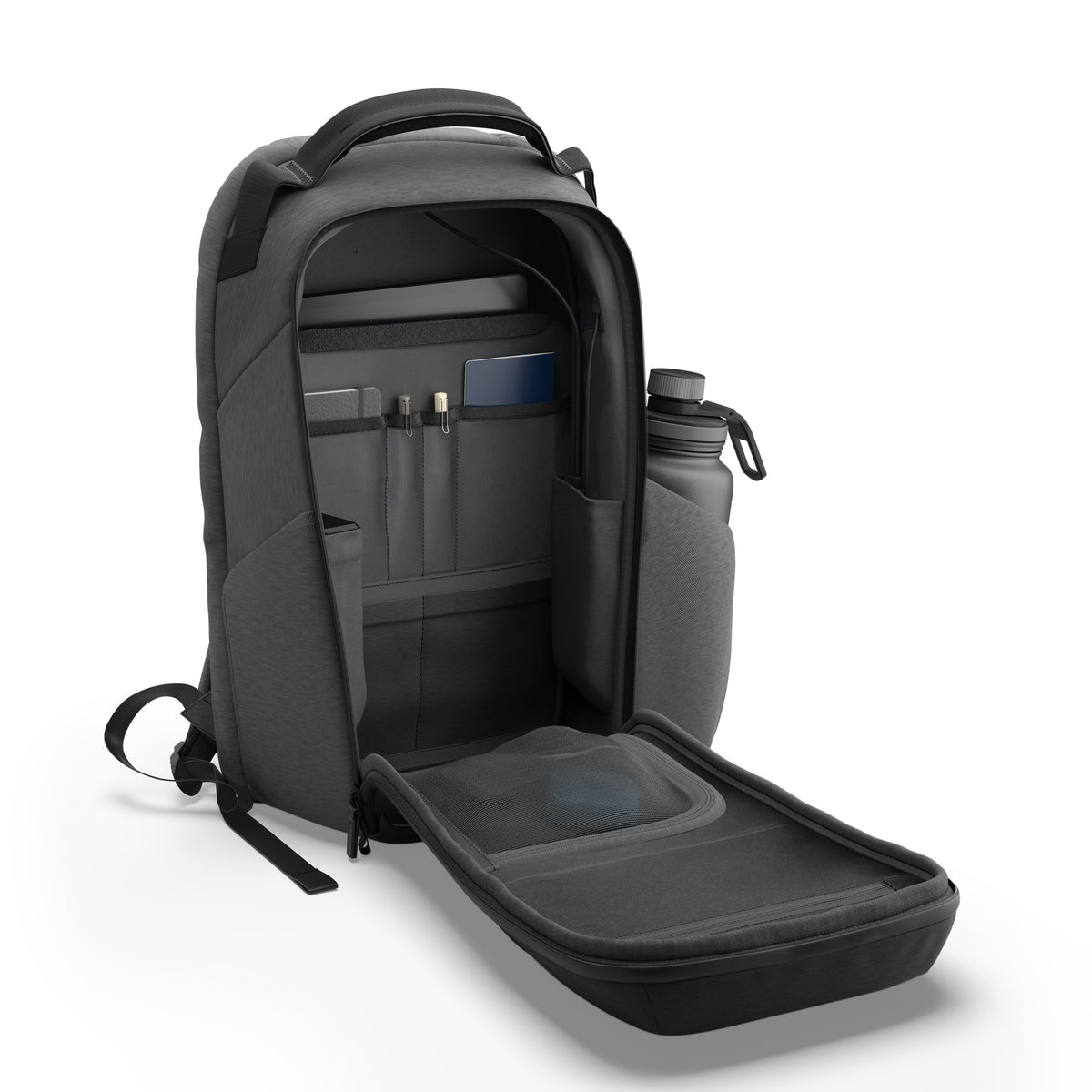 Lenovo ThinkPad 16" Click-Go 40,6 cm (16") Sac à dos Noir, Gris foncé