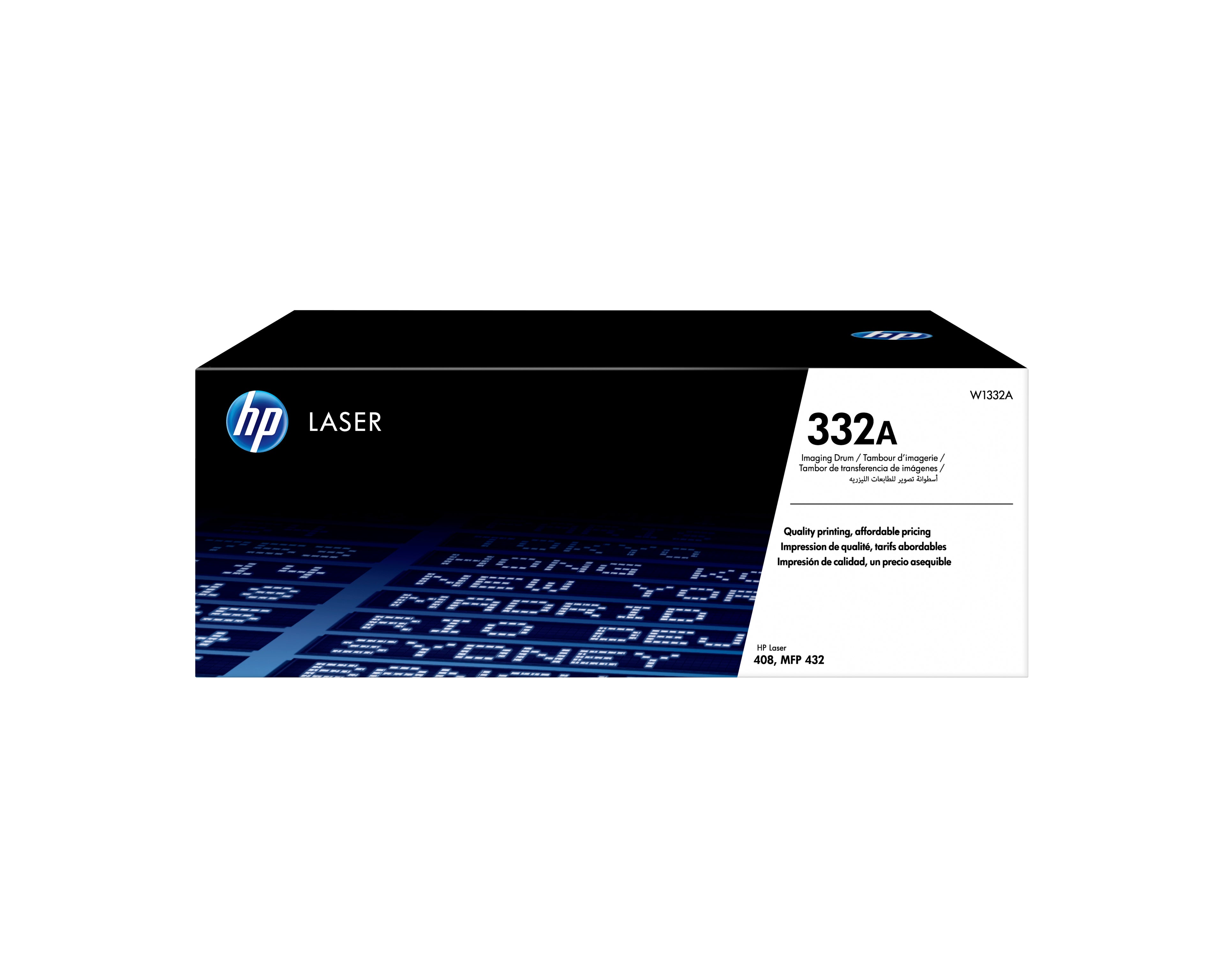 HP Tambour d'imagerie noir 332A authentique