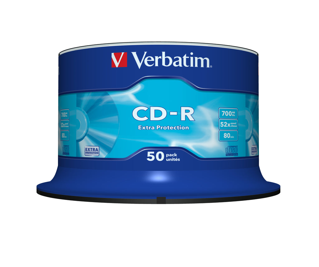 Verbatim CD-R Extra Protection 700 Mo 52x 50 pièce(s)