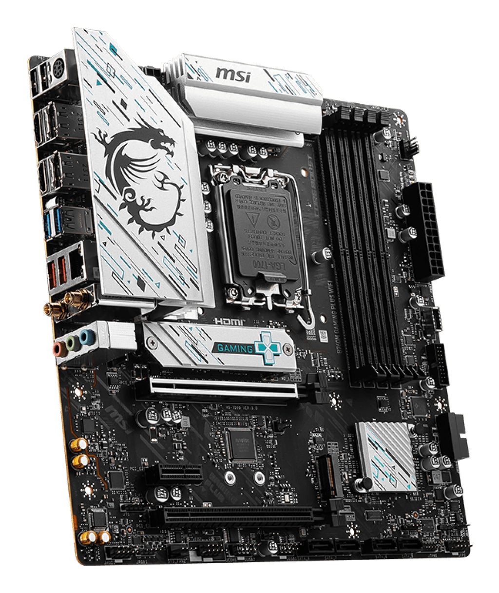 MSI B760M GAMING PLUS WIFI carte mère Intel B760 LGA 1700 micro ATX