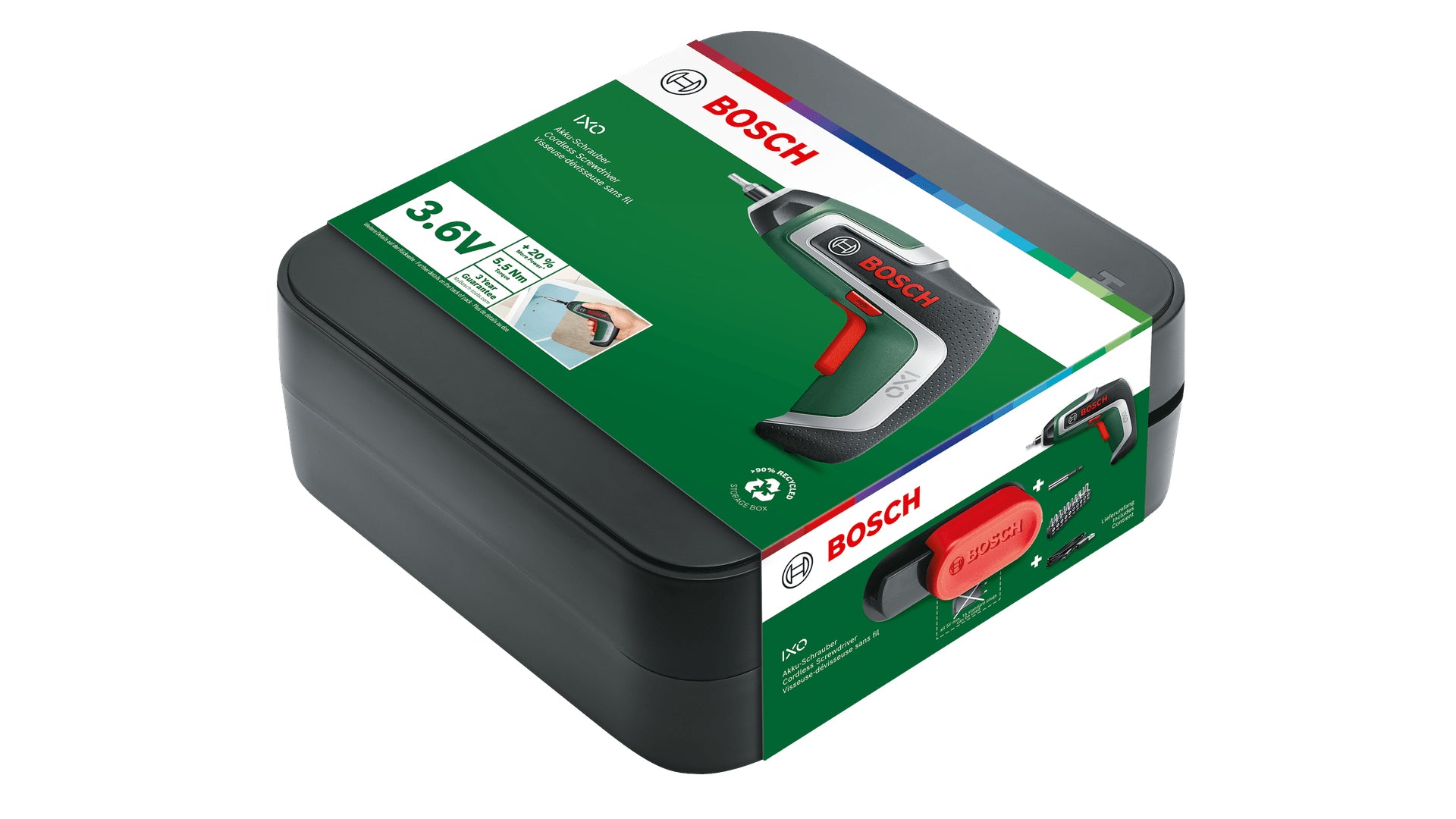 Bosch Bosch 0 603 9E0 000 235 tr/min Noir, Vert