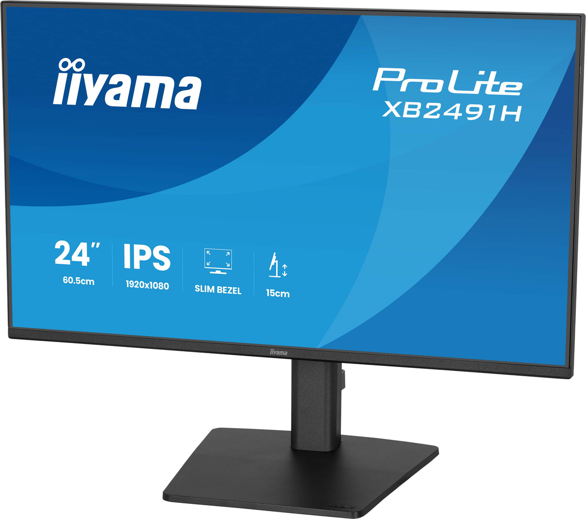 iiyama ProLite XB2491H-B1 Écran PC 60,5 cm (23.8") Full HD 1920 x 1080 LCD Noir