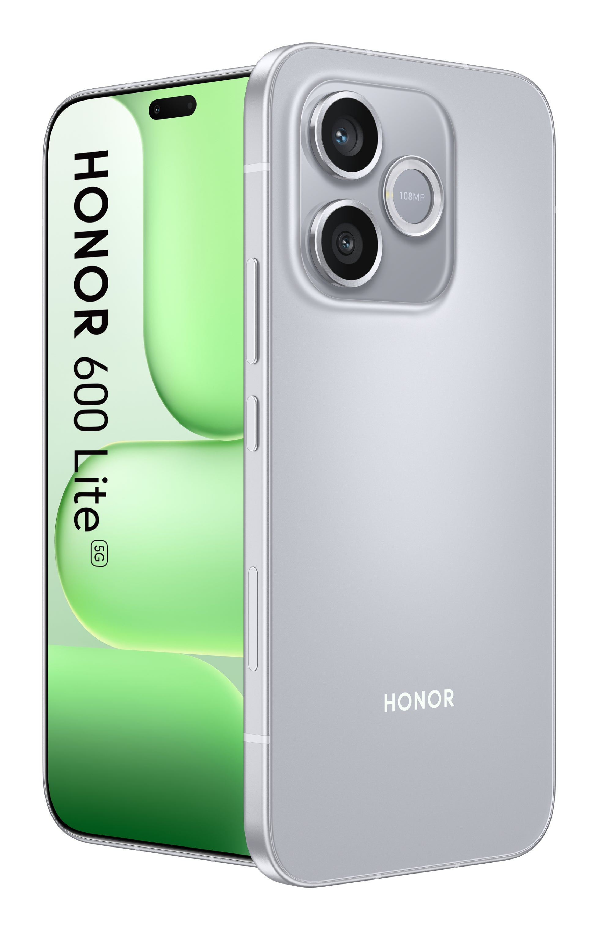 Honor BUNDLE 600 LITE 256GB V GREY+WATCH 2i BLACK 16,8 cm (6.6") Double SIM 5G USB Type-C 8 Go 256 Go 6520 mAh Gris