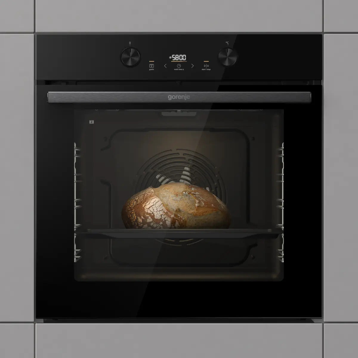 Gorenje G400 BPS6737E04DBG 77 L 3500 W Noir