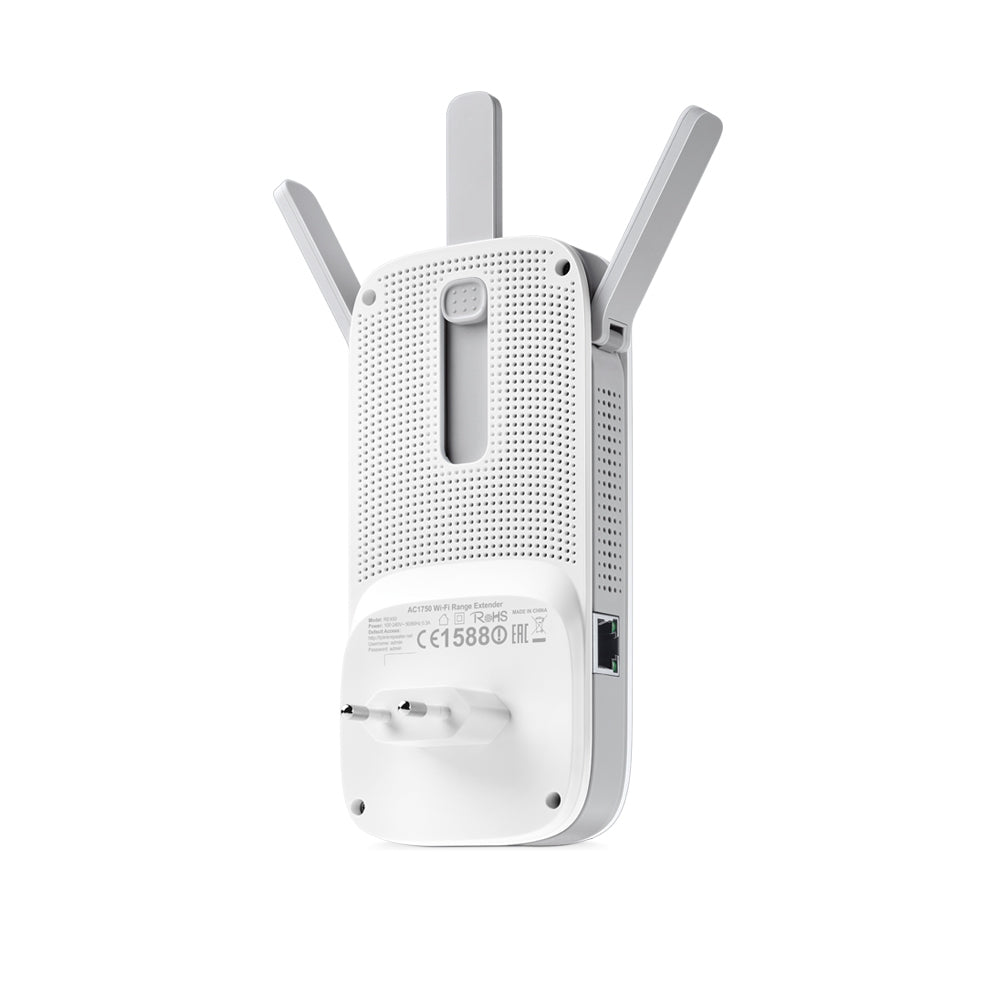 TP-Link RE450 Émetteur et récepteur réseau Blanc 10, 100, 1000 Mbit/s