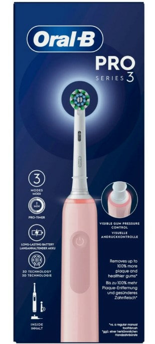 Oral-B BR2-802083 brosse à dents Rose Adulte