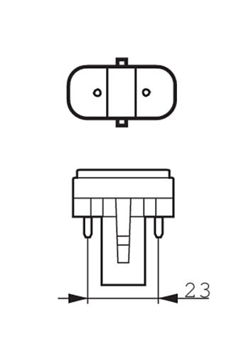 Philips FTC11G23GERM/01 ampoule incandescente 11 W