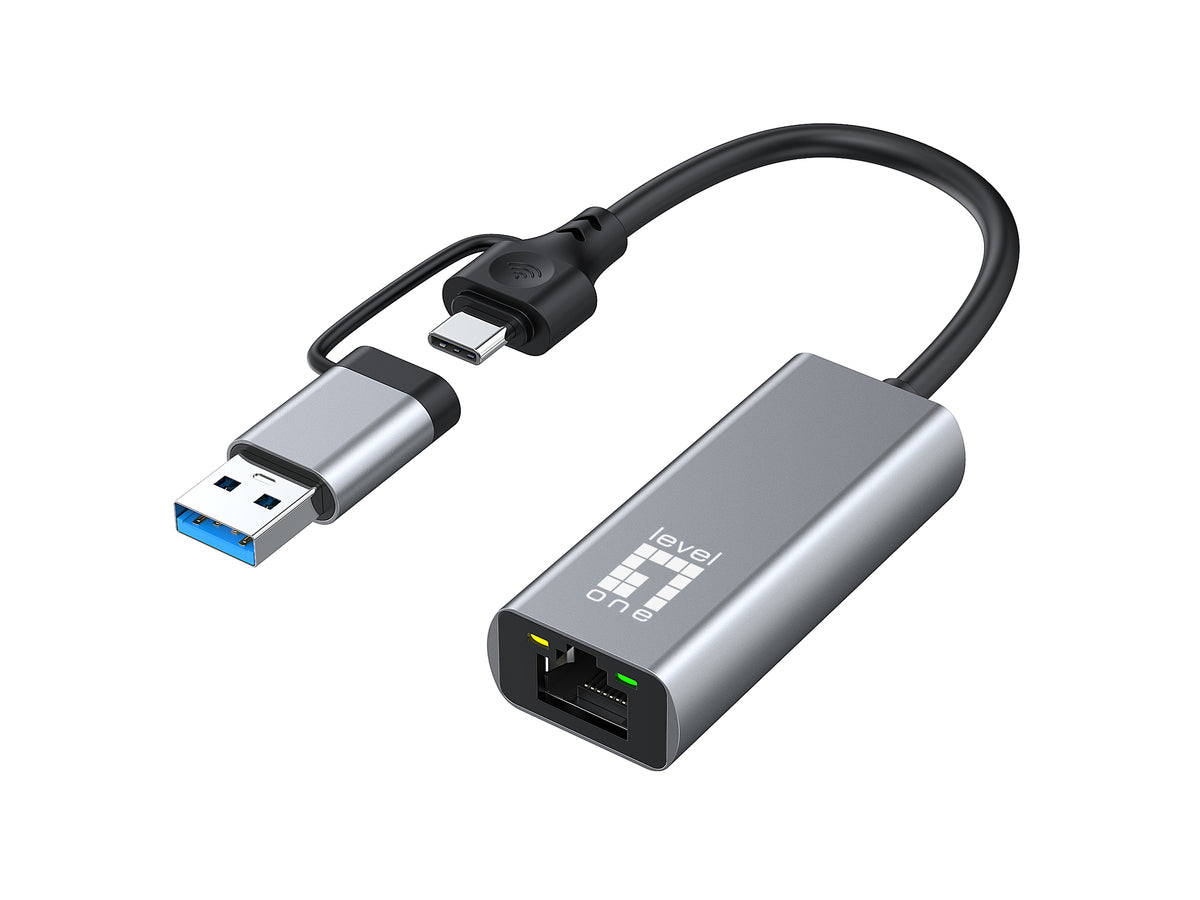 LevelOne USB-0423 carte réseau Ethernet 2500 Mbit/s