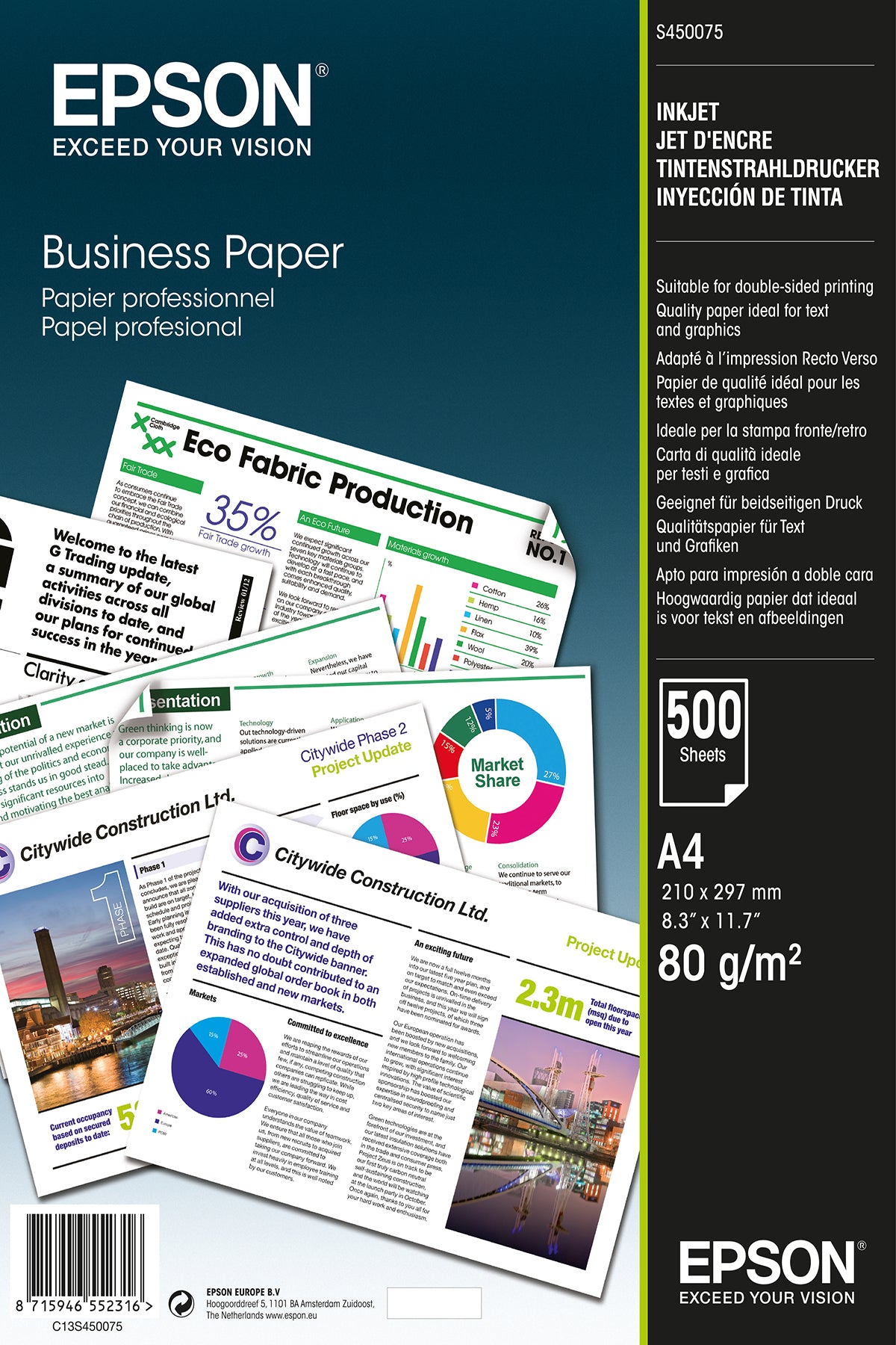 Epson Business Paper - A4 - 500 feuilles