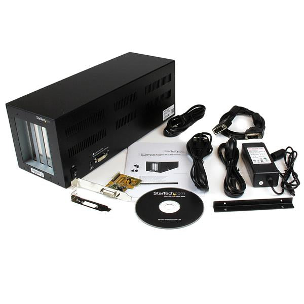 StarTech.com Boîtier d'extension PCI Express vers 2x PCI et 2x PCIe, Pleine Longueur
