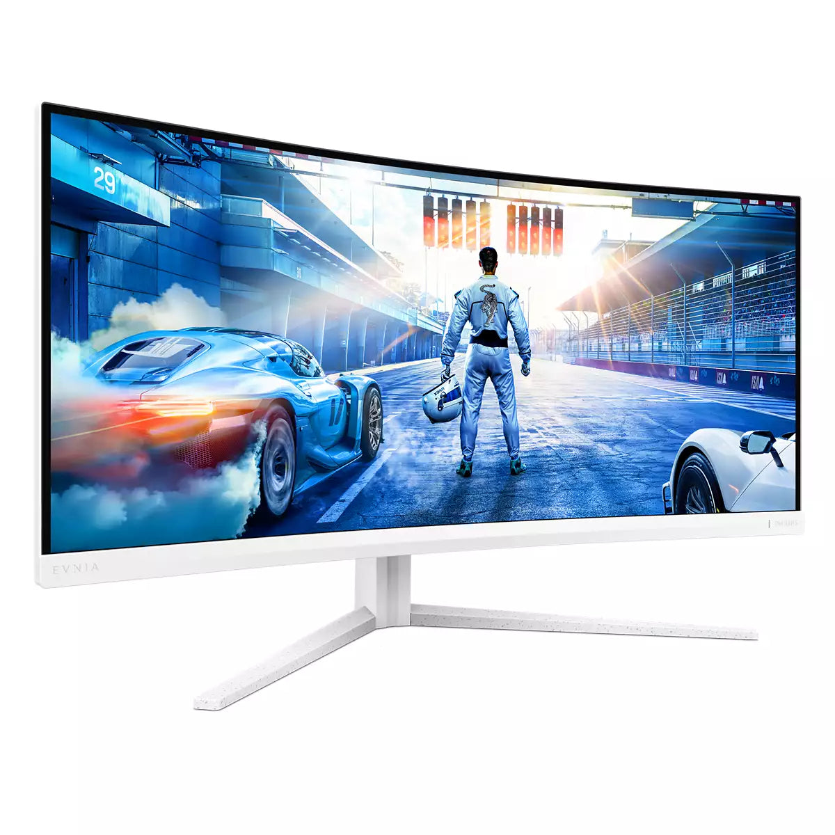 Philips Evnia 5000 34M2C5501A/00 écran plat de PC 86,4 cm (34") 3440 x 1440 pixels Wide Quad HD LCD Blanc