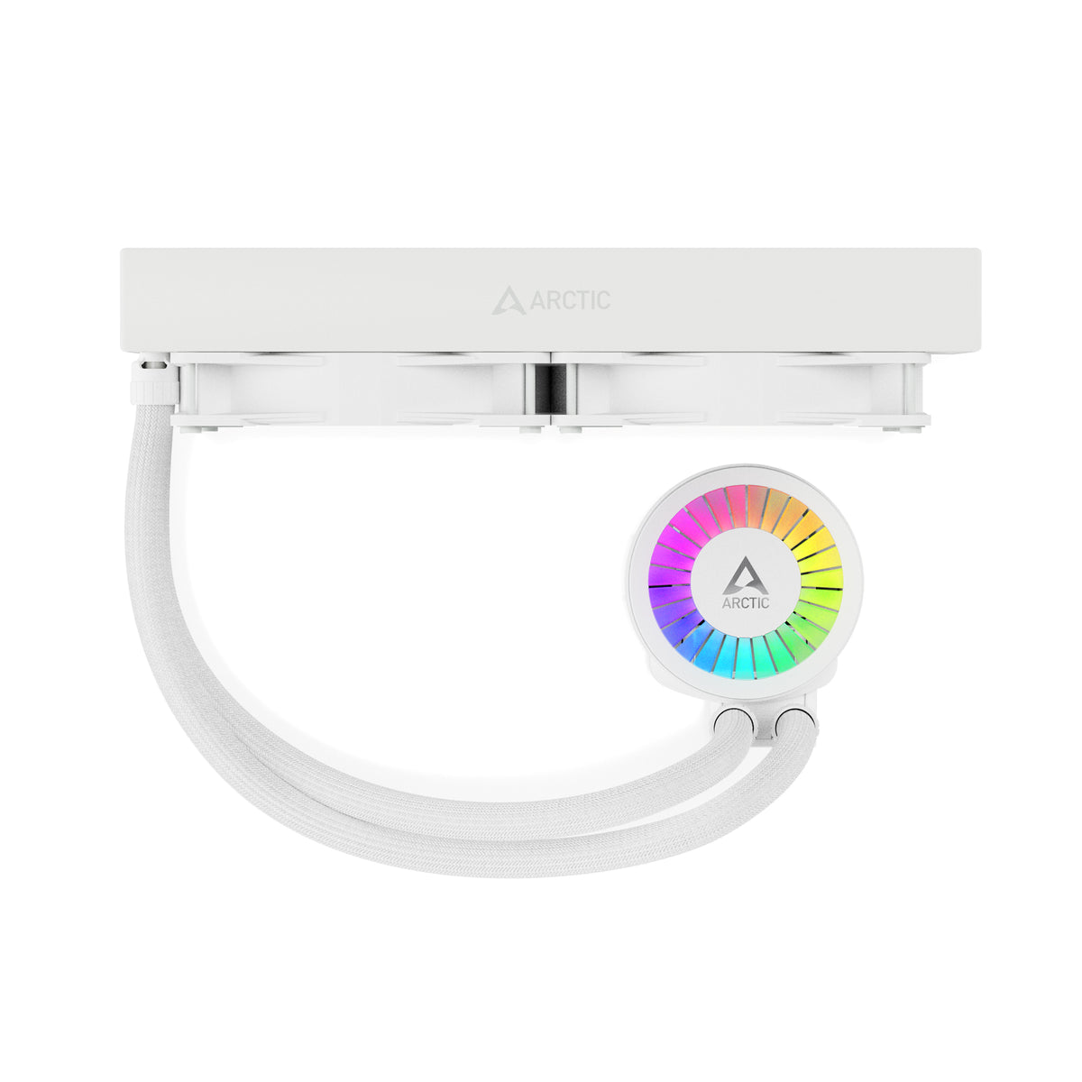 ARCTIC Liquid Freezer III 280 A-RGB Refroidisseur de Liquide Tout-en-un, 14 cm, Blanc