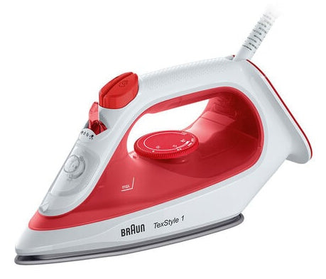 Braun si 1019 rd Fer à vapeur Semelle anti-adhérente 1900 W Rouge