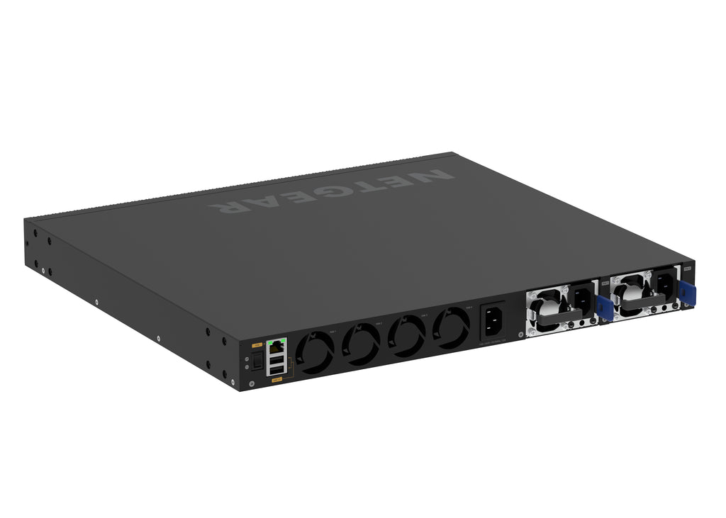 NETGEAR GSM4352 Géré L3 Gigabit Ethernet (10/100/1000) Connexion Ethernet, supportant l'alimentation via ce port (PoE) 1U Noir - vue 3