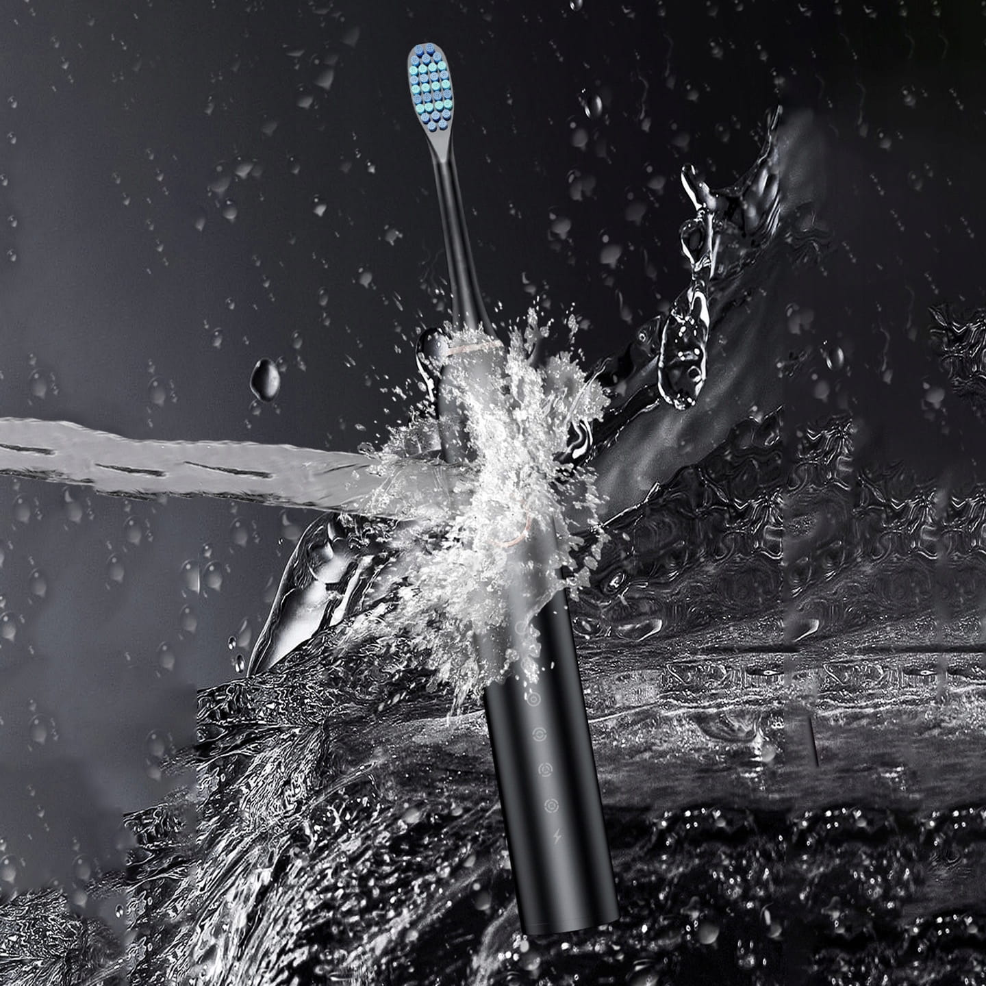Brosse à dents électrique sonique magnétique pour enfants et adultes Zenwire 506
