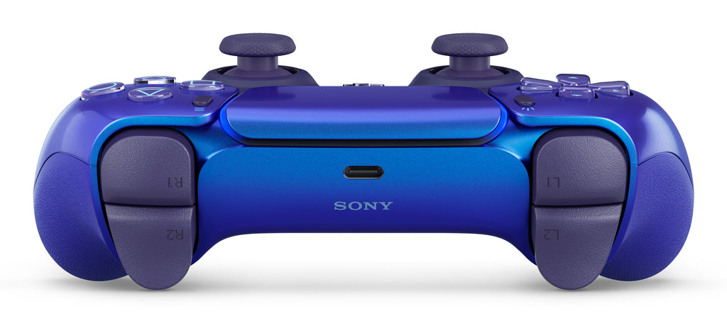 Sony DualSense V2 Manette PS5 Chrome Indigo avec Retour Haptique et Batterie Rechargeable