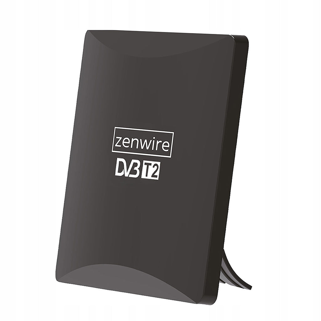 Antenne pour la télévision numérique terrestre DVB-T2 HEVC 2-en-1, pour usage extérieur et intérieur, 4K, Zenwire HDAT80