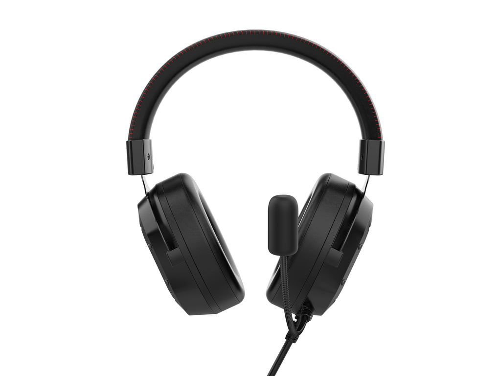 Conceptronic ATHAN02B Casque Gaming Filaire USB Type-A, Son 7.1, Rétroéclairage RGB, Noir