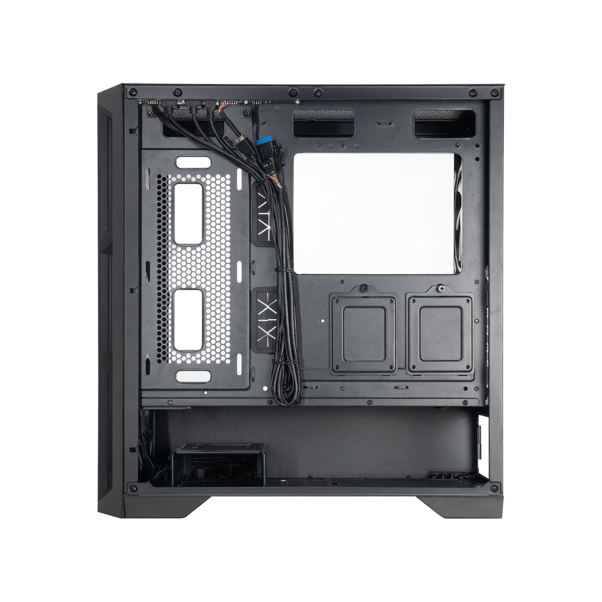 Chieftec APEX LUMO GA-01B-L-OP Boîtier PC Midi Tower Noir