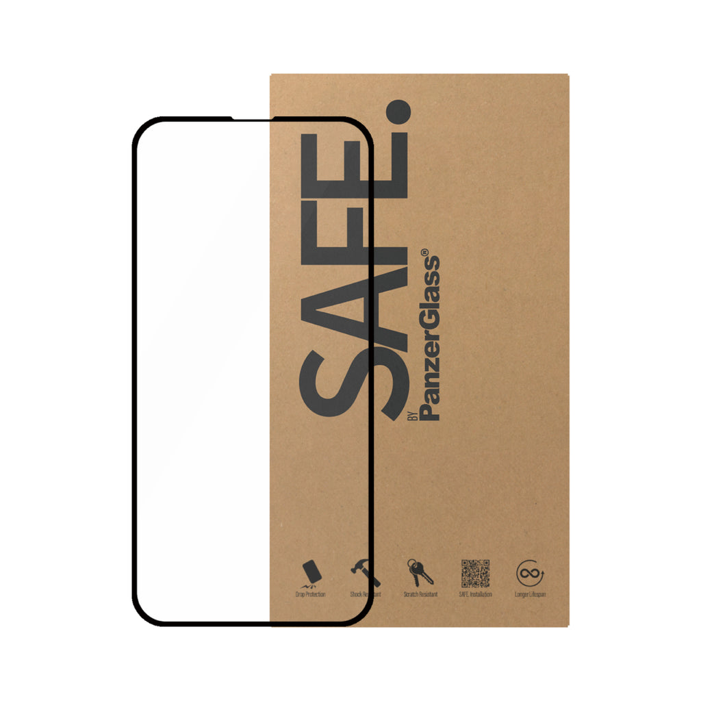PanzerGlass SAFE. by ® Screen Protector iPhone 14 Plus | 13 Pro Max | Ultra-Wide Fit | Bulk Apple - iPhone 14 Plus, Apple - iPhone 13 Pro Max - vue 3