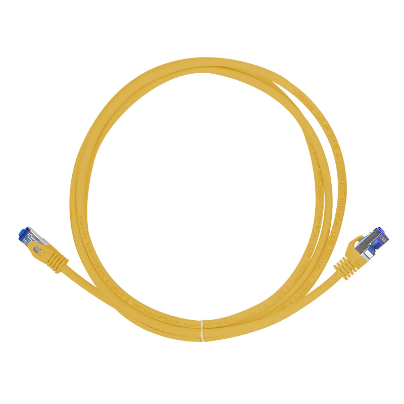 LogiLink C6A027S câble de réseau Jaune 0,5 m Cat6a S/FTP (S-STP) - vue 4