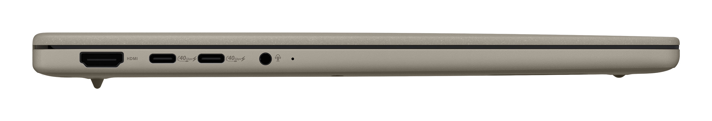 ASUS Zenbook A14 UX3407QA-X1P512 Copilot+ PC Snapdragon X1P-42-100 Ordinateur portable 35,6 cm (14") WUXGA 16 Go LPDDR5x-SDRAM 512 Go SSD Wi-Fi 6E (802.11ax) Windows 11 Home Beige