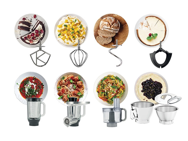 Kenwood KVC85.594SI mixeur Robot mixer 1200 W Argent
