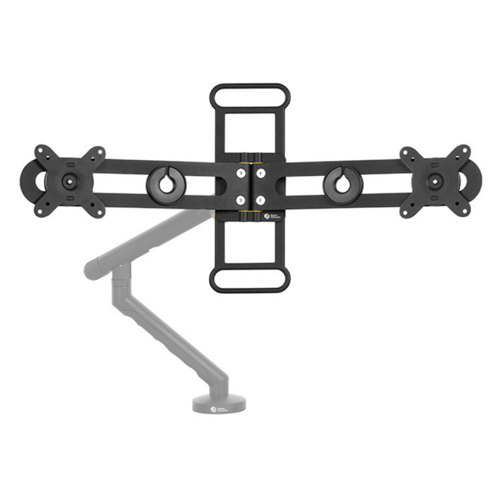 BakkerElkhuizen BE Universal Crossbar 88,9 cm (35") Bureau Noir