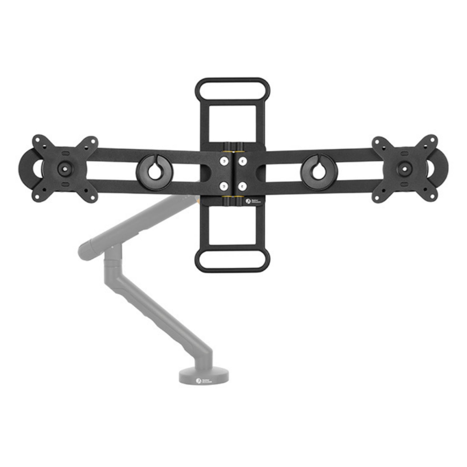 BakkerElkhuizen BE Universal Crossbar 88,9 cm (35") Bureau Noir
