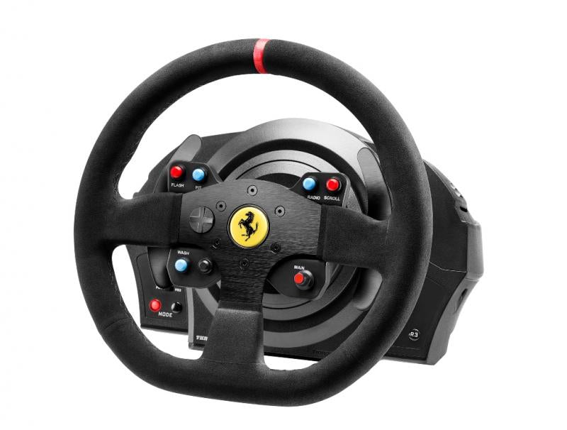 Thrustmaster T300 Ferrari Integral Racing Wheel Alcantara Edition Noir Volant + pédales Analogique/Numérique PC, PlayStation 4, Playstation 3
