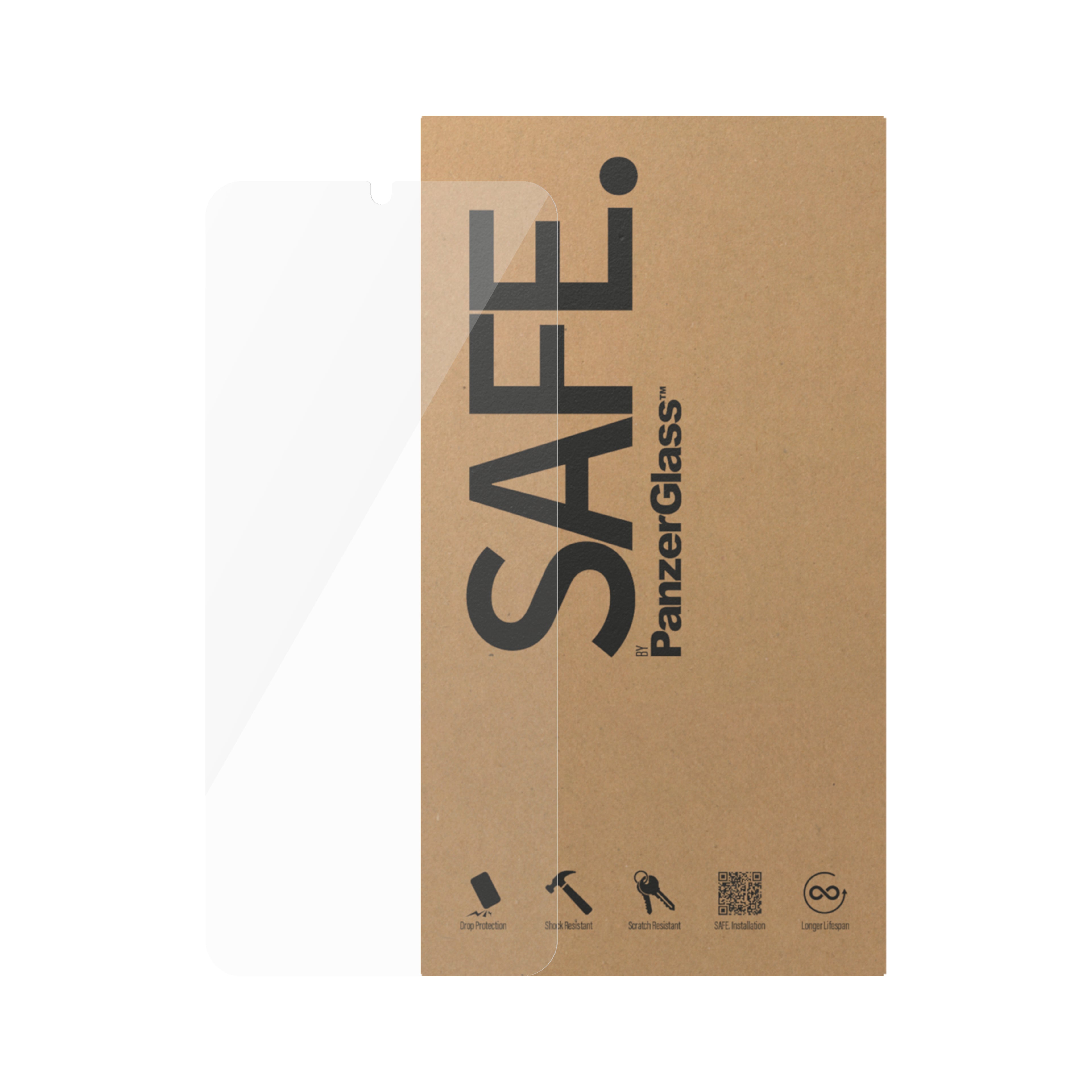 PanzerGlass SAFE. by ® Screen Protector Samsung Galaxy S21 5G | Ultra-Wide Fit | Bulk Protection d'écran transparent 50 pièce(s)
