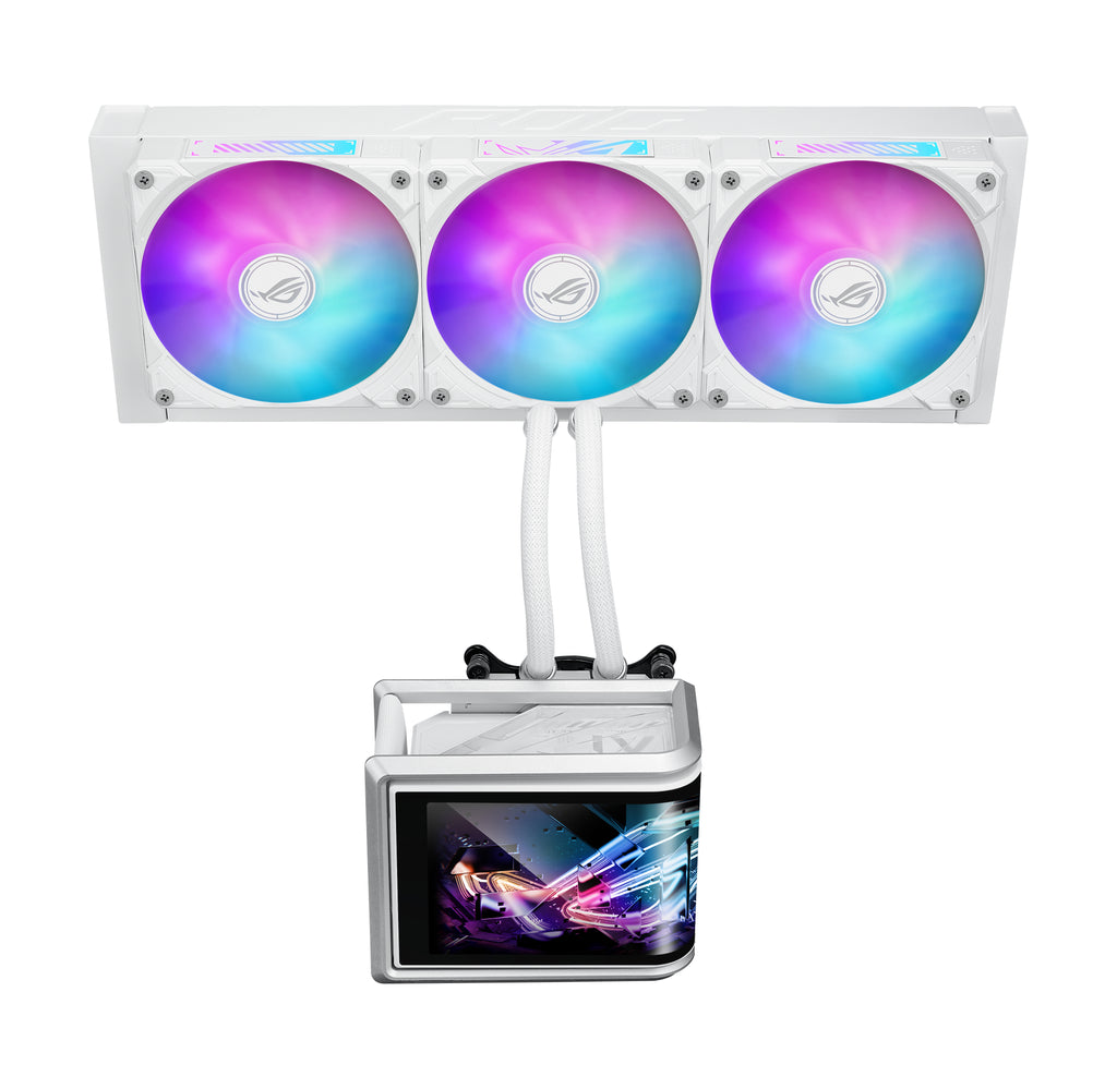 ASUS ROG Ryuo IV SLC 360 ARGB White Edition Refroidisseur de Liquide AIO 12 cm Blanc