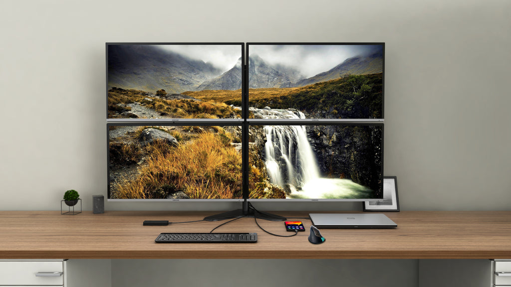Station d'accueil USB-C Quattro Display avec Power Delivery 85W