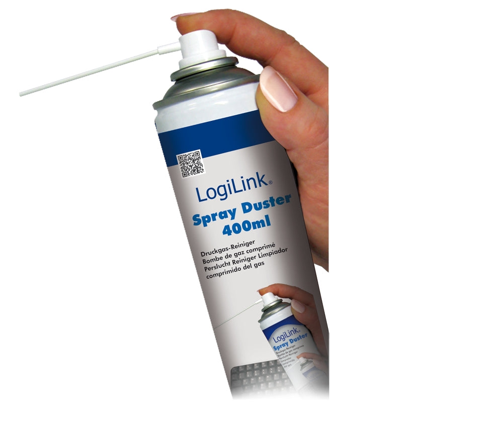 LogiLink Druckluft Spray aérosol dépoussiérant