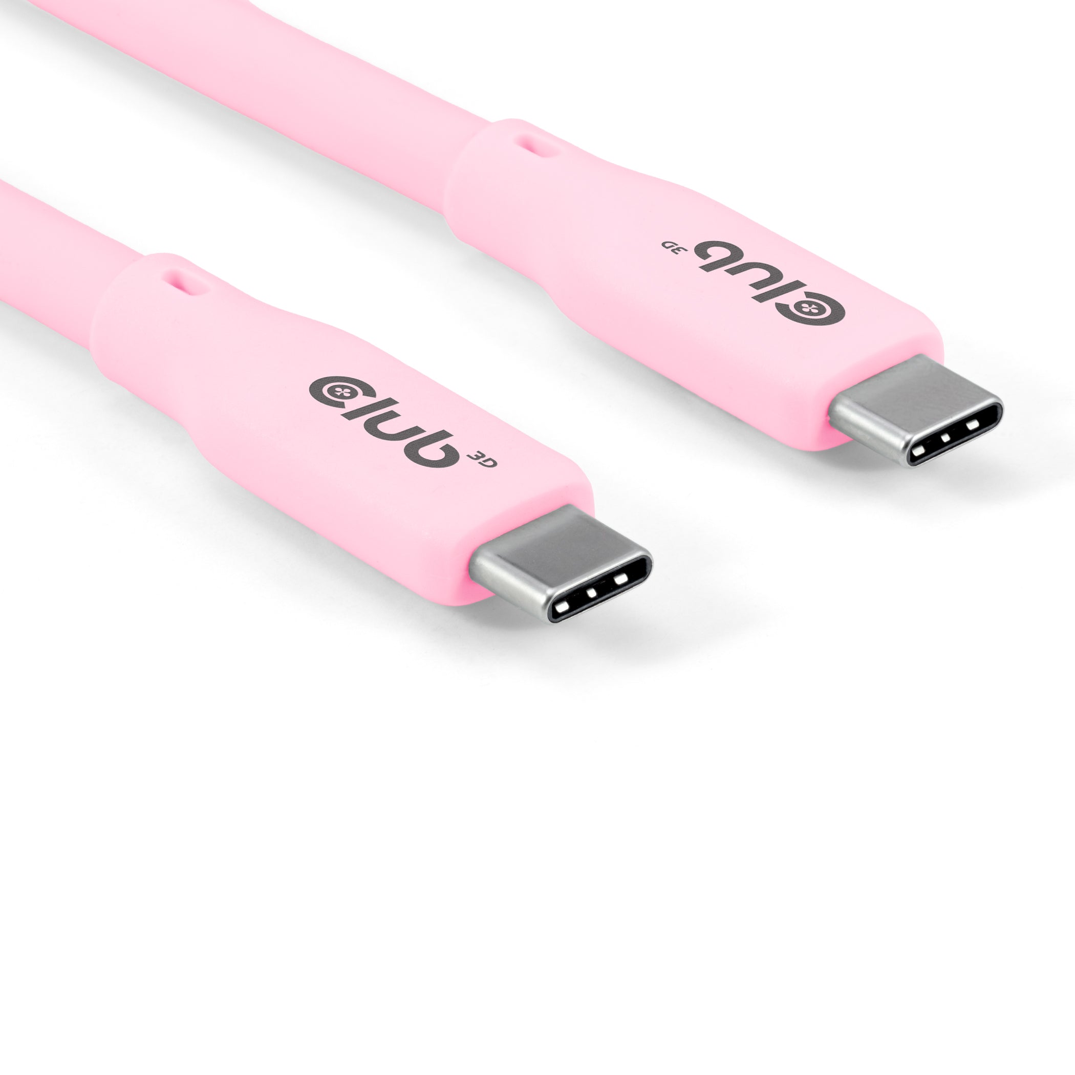 CLUB3D CAC-3002 câble USB USB4 Gen 2x2 2 m USB C 20 Gbit/s 240 W Rose