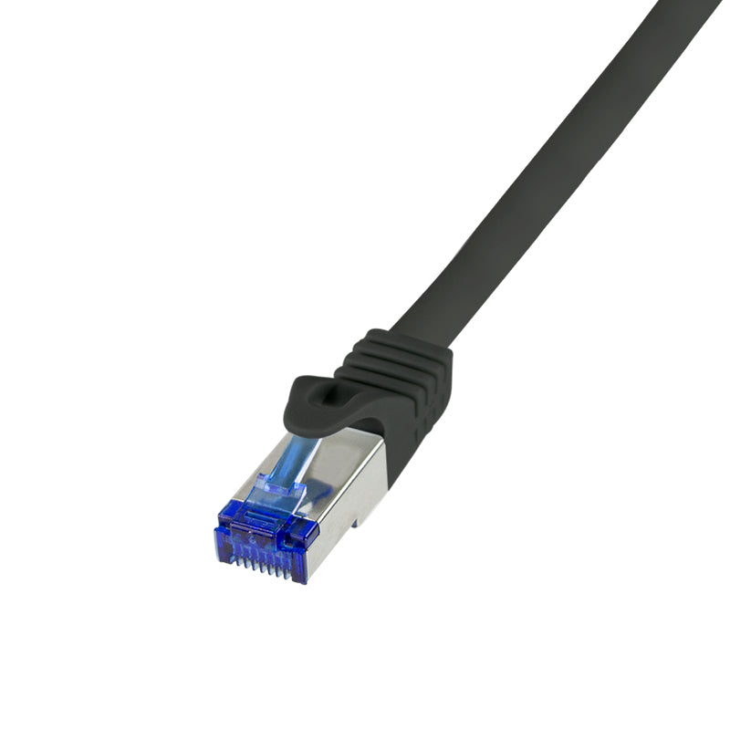 LogiLink C6A053S Câble Réseau Cat6a S/FTP Noir 2m RJ45