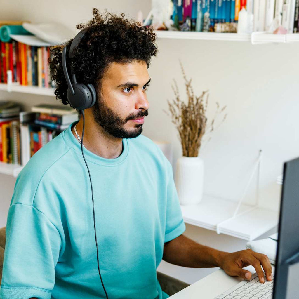 Logitech Zone Wired 2 Kablet Høretelefoner Grå
