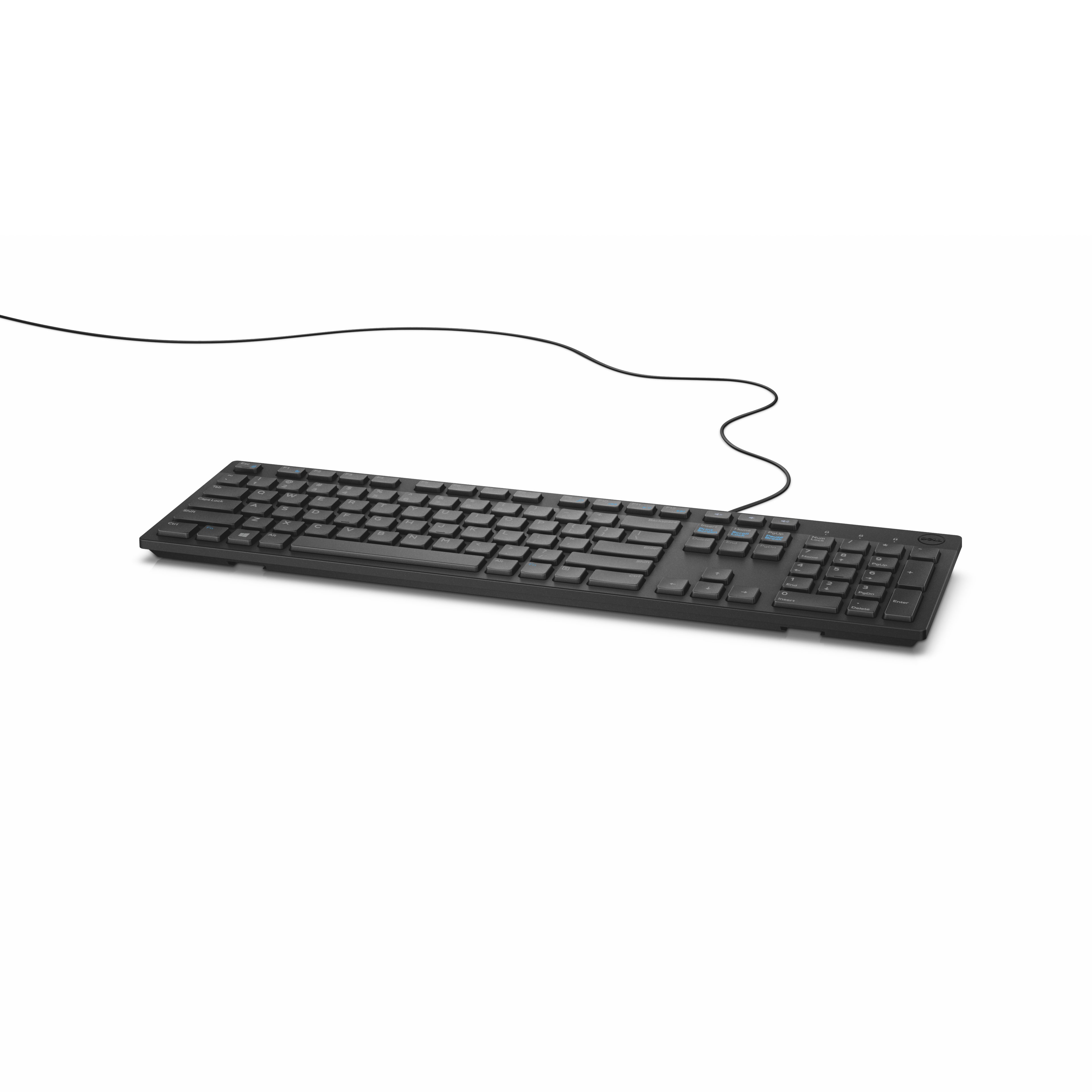 DELL Clavier filaire - KB216 - États-Unis international (QWERTY) - noir
