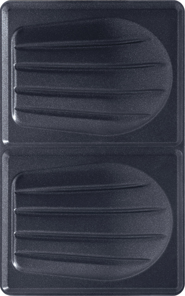 Tefal SW854D gaufrier et appareil à croque-monsieur 700 W Noir, Acier inoxydable