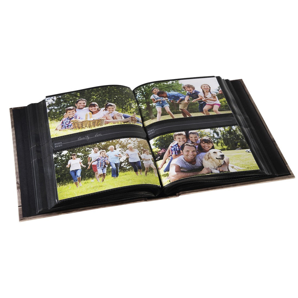 Hama Batzi album photo et protège-page Marron 200 feuilles 10 x 15 cm