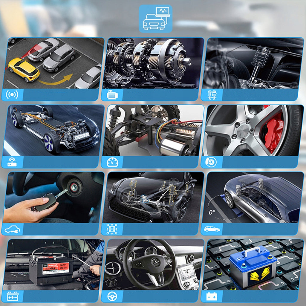 Testeur, interface, scanner, ordinateur, écran de diagnostic OBD2, CAN, VIN, Zenwire V750