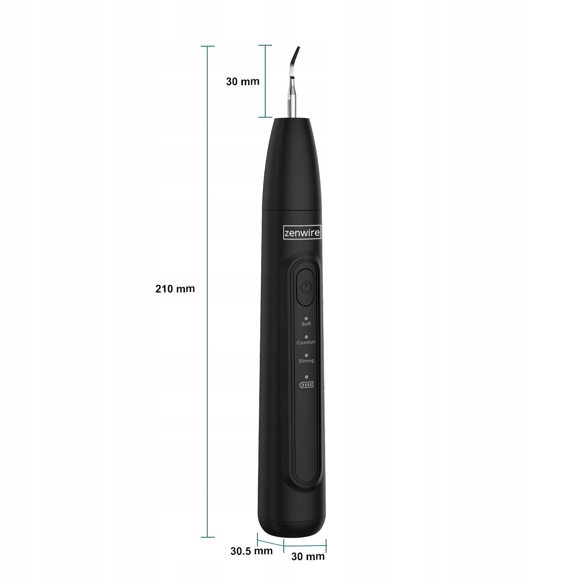 Détartreur dentaire à ultrasons avec lumière LED Zenwire J09