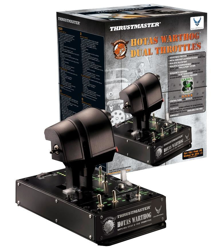 Thrustmaster HOTAS Warthog Dual Throttles Noir USB simulation de vol PC