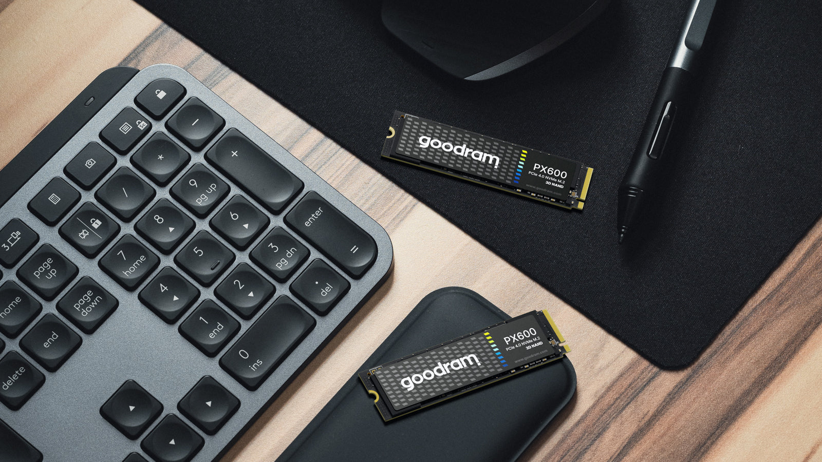 Goodram SSDPR-PX600-1K0-80 disque SSD 1 To M.2 PCI Express 4.0 NVMe 3D NAND