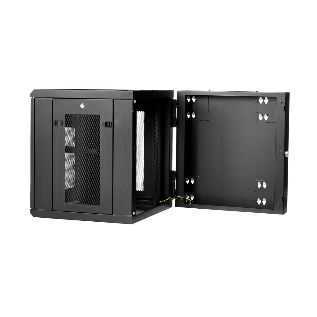 StarTech.com Armoire Réseau Murale 12U 19" avec Étagère 1U et 4 Montants