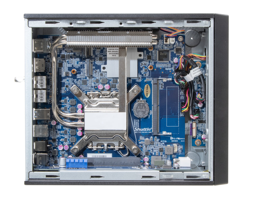 Shuttle XPC Slim Barebone XH610G2 - S1700, Intel H610, 2x HDMI, 1x DP, 2x PCIe, Dual LAN