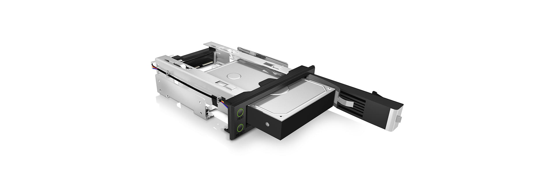 ICY BOX IB-166SSK-B Boîtier HDD Noir 3.5"